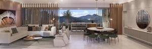 Apartamento 4 quartos 4 banheiros 208m²
