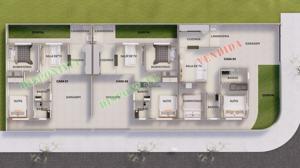 Apartamento 2 quartos 2 banheiros 43m²