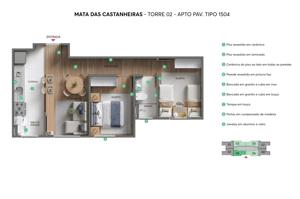 Apartamento 39 a 52m²