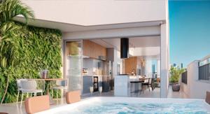 Apartamento 3 quartos 3 banheiros 112m²
