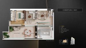 Apartamento 4 quartos 4 banheiros 202m²