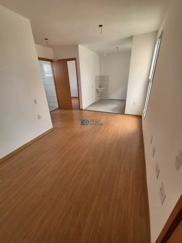 Apartamento 2 quartos 1 banheiro 43m²