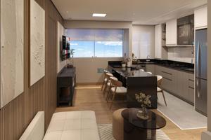 Apartamento 2 quartos 2 banheiros 49m²