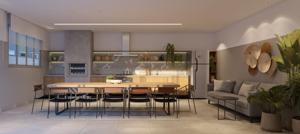 Apartamento 2 quartos 1 banheiro 55m²