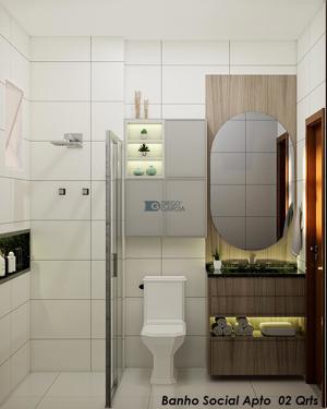 Apartamento 3 quartos 4 banheiros 158m²