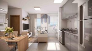 Apartamento 2 quartos 2 banheiros 45m²