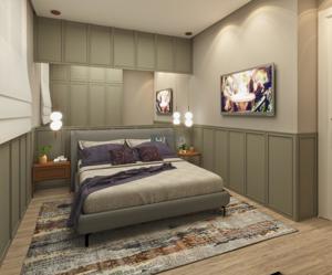 Apartamento 2 quartos 1 banheiro 45m²
