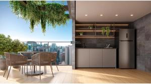 Apartamento 2 quartos 3 banheiros 77m²
