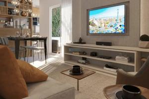 Apartamento 2 quartos 2 banheiros 110m²