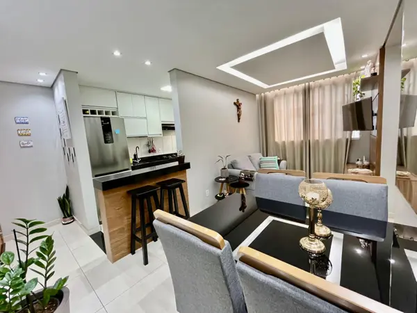 Apartamento 2 quartos 1 banheiro 100m²