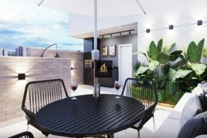 Apartamento 2 quartos 2 banheiros 92m²