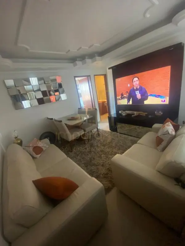Apartamento 2 quartos 1 banheiro 48m²

